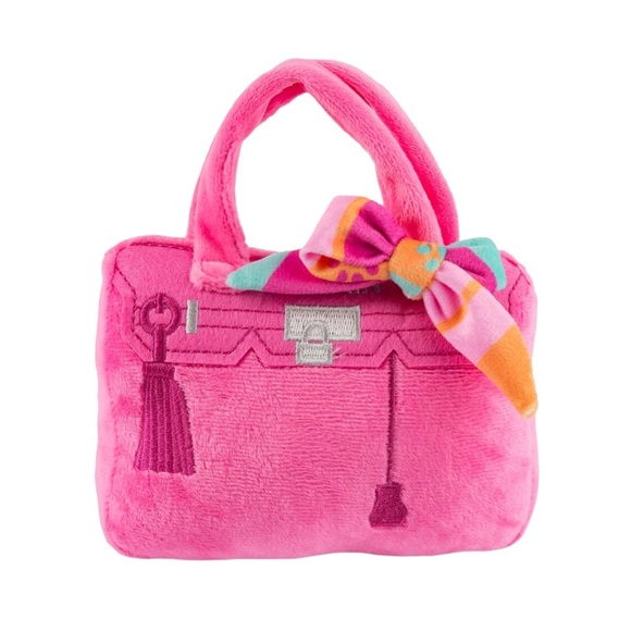 Barkin Pink Bag with Squeaker Inside - Picture 3 of 9